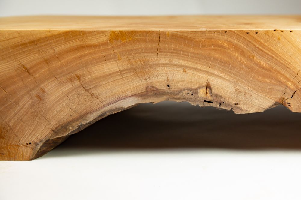 Tables basses - Table blasse en bois de platane massif de Provence - MR LOUIS