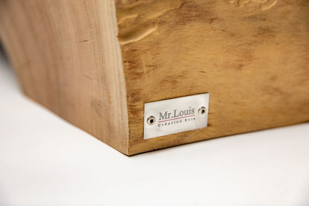 Tables basses - Table blasse en bois de platane massif de Provence - MR LOUIS