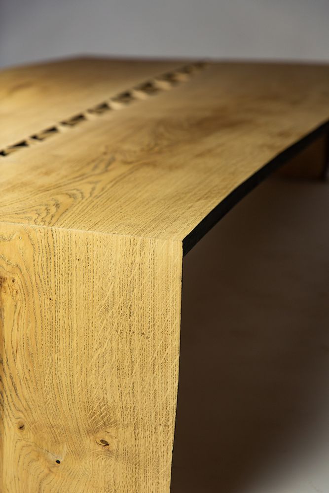 Tables basses - Table basse avec couture en hêtre - MR LOUIS