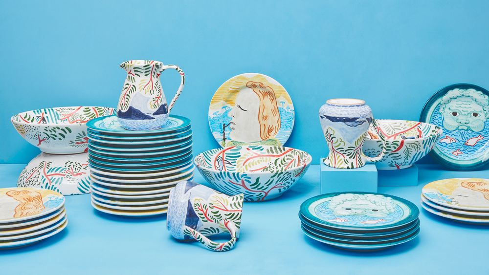 Assiettes au quotidien - VAISSELLE by MATTHIEU COSSE - POP CORN