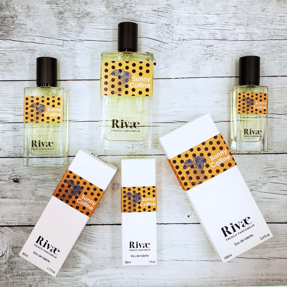 Fragrance for women & men - Sunny Colline - Mandarin and Ginger Eau de Toilette - RIVAE