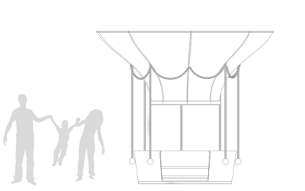 Beds - Fantasy Air Balloon Bed - CIRCU