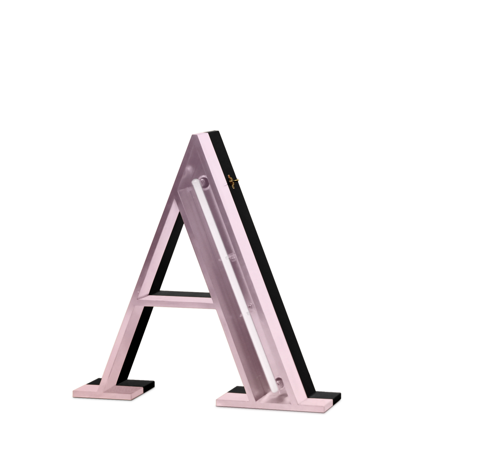 Children's lighting - LETTER A |FLOOR or WALL LAMP - CIRCU