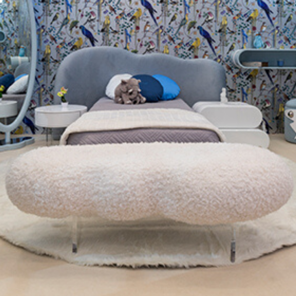 Children's sofas and lounge chairs - Cloud 2 Seat Bench - CIRCU