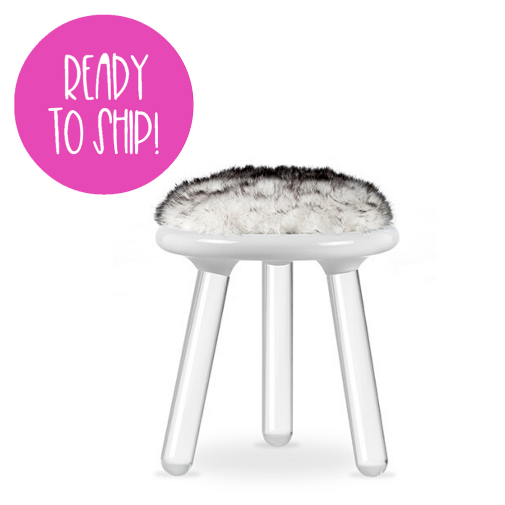 Tabourets pour collectivités - ILLUSION WHITE BEAR STOOL - CIRCU