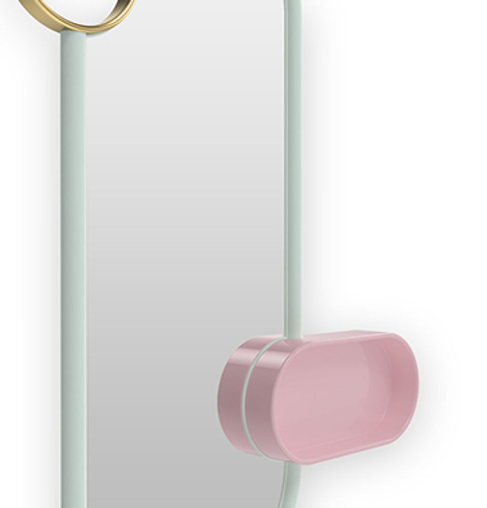 Miroirs - BUBBLE GUM BIG MIRROR - CIRCU