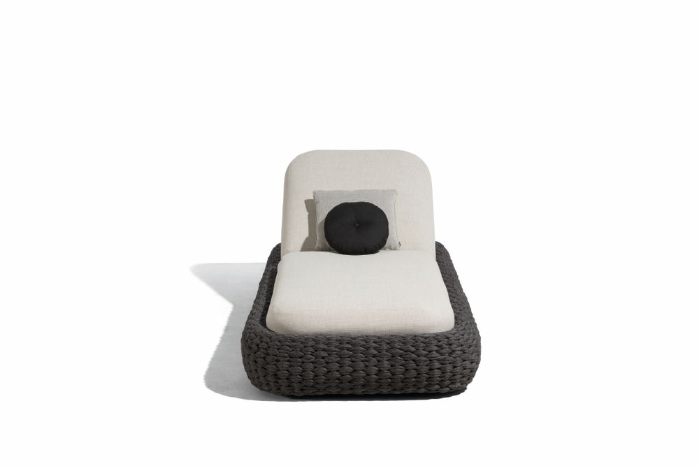 Deck chairs - Kobo lounger anthracite - MANUTTI