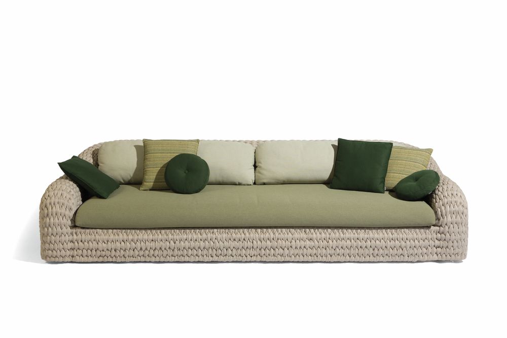 Canapés - Canapé fixe 3 places poivre Kobo - MANUTTI