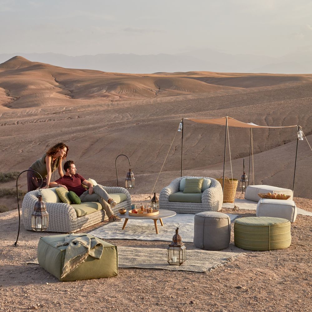 Canapés - Canapé fixe 3 places poivre Kobo - MANUTTI