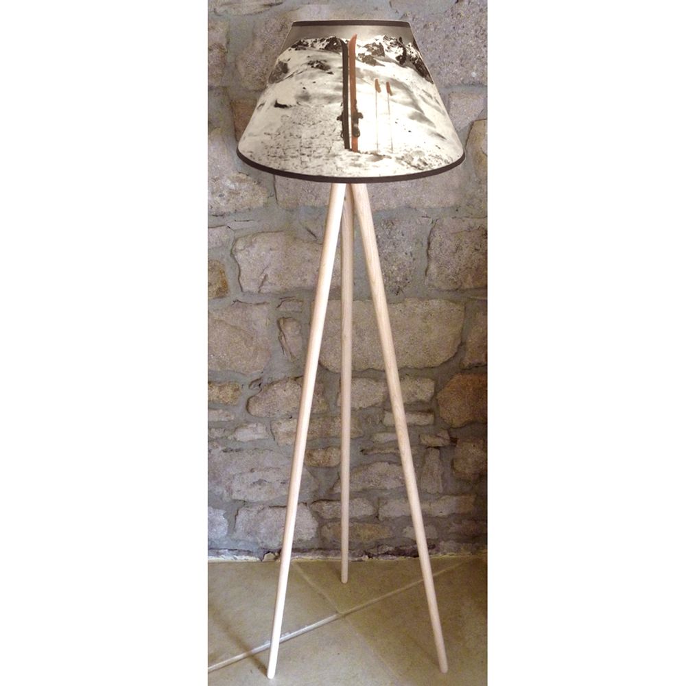 Customizable objects - SKI MOUNTAIN FLOOR LAMPS - LA MAISON DE GASPARD