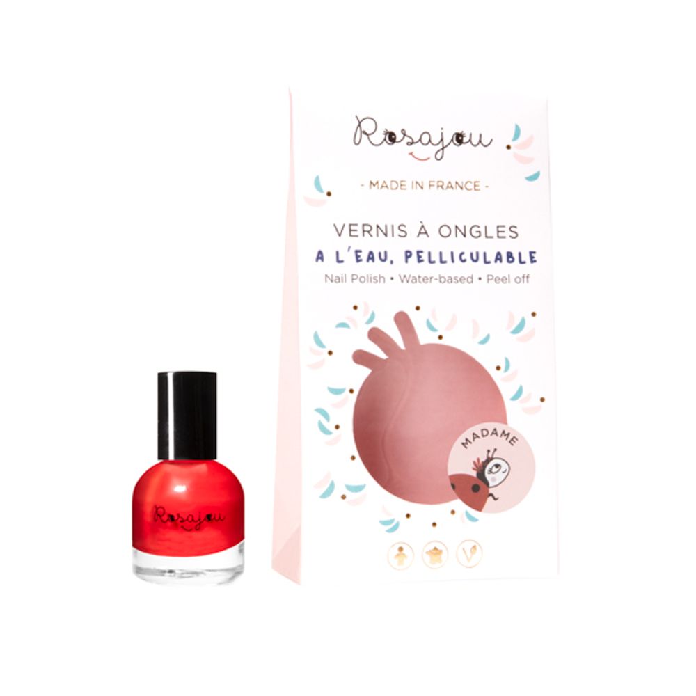 Cosmétiques - Vernis à ongles à l'eau pelliculable "Madame" - ROSAJOU