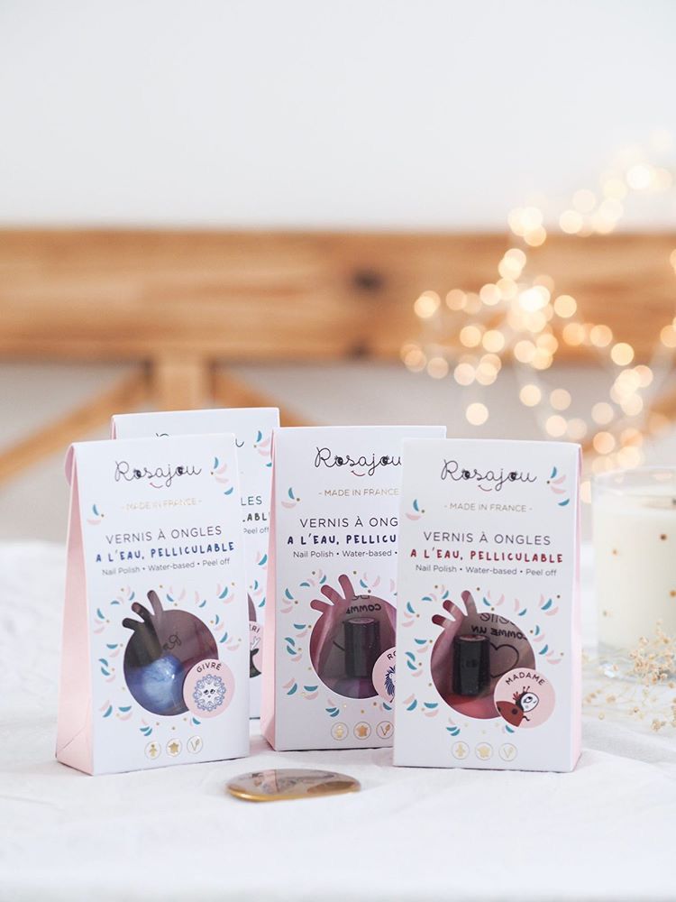Vêtements enfants - Vernis à ongles à l'eau pelliculable "Royal" - ROSAJOU