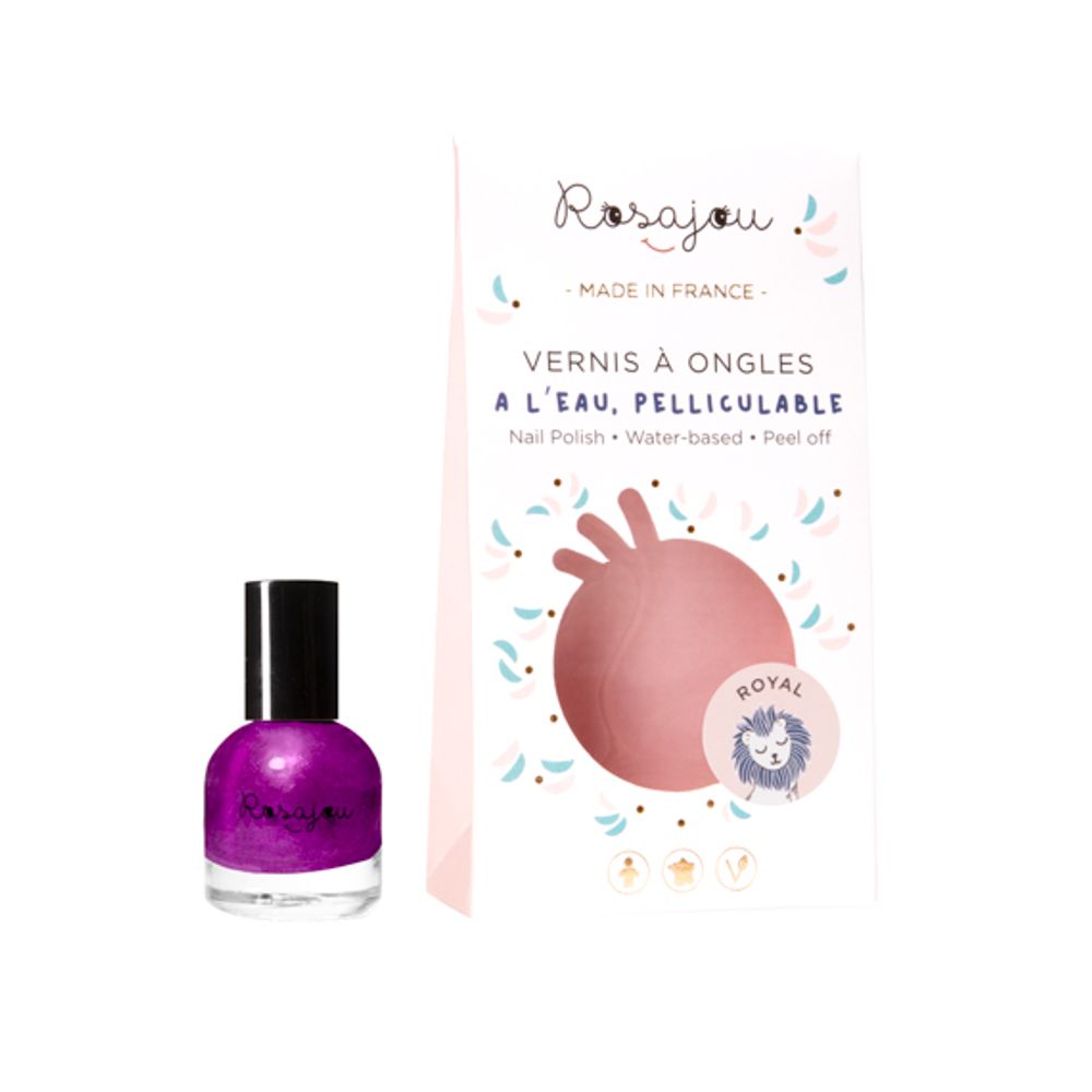 Vêtements enfants - Vernis à ongles à l'eau pelliculable "Royal" - ROSAJOU