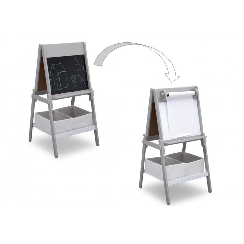 Children's arts and crafts - Children's easel with storage - PETIT POUCE FACTORY