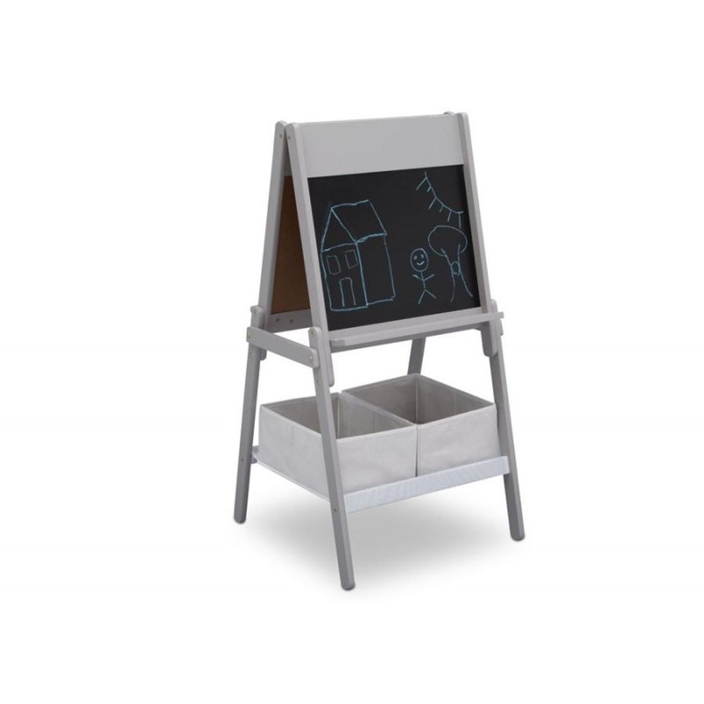 Children's arts and crafts - Children's easel with storage - PETIT POUCE FACTORY