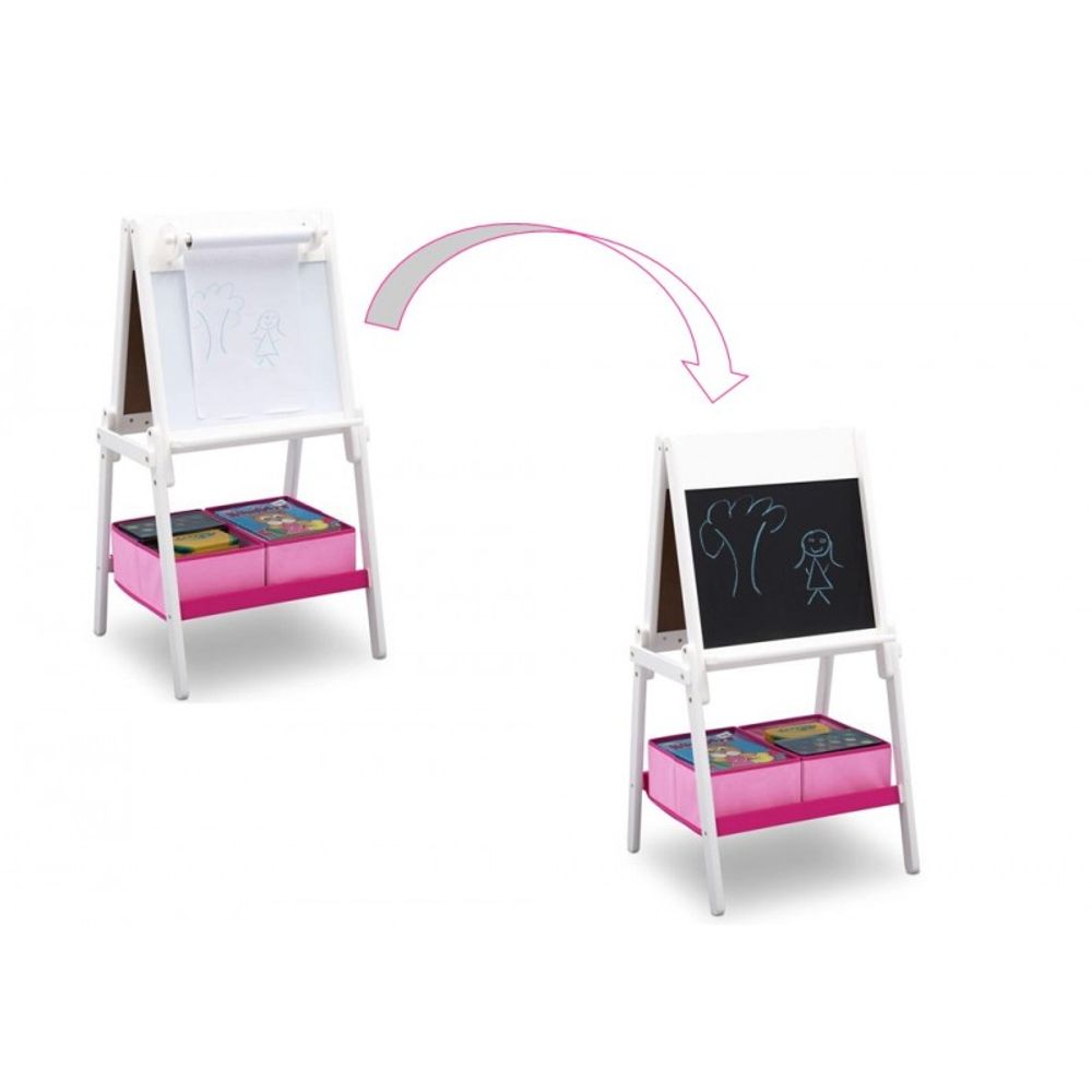 Children's arts and crafts - Children's easel with storage - PETIT POUCE FACTORY