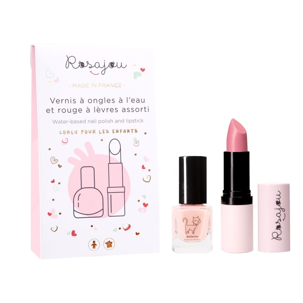 Vêtements enfants - Duo vernis et rouge à lèvres - ROSAJOU