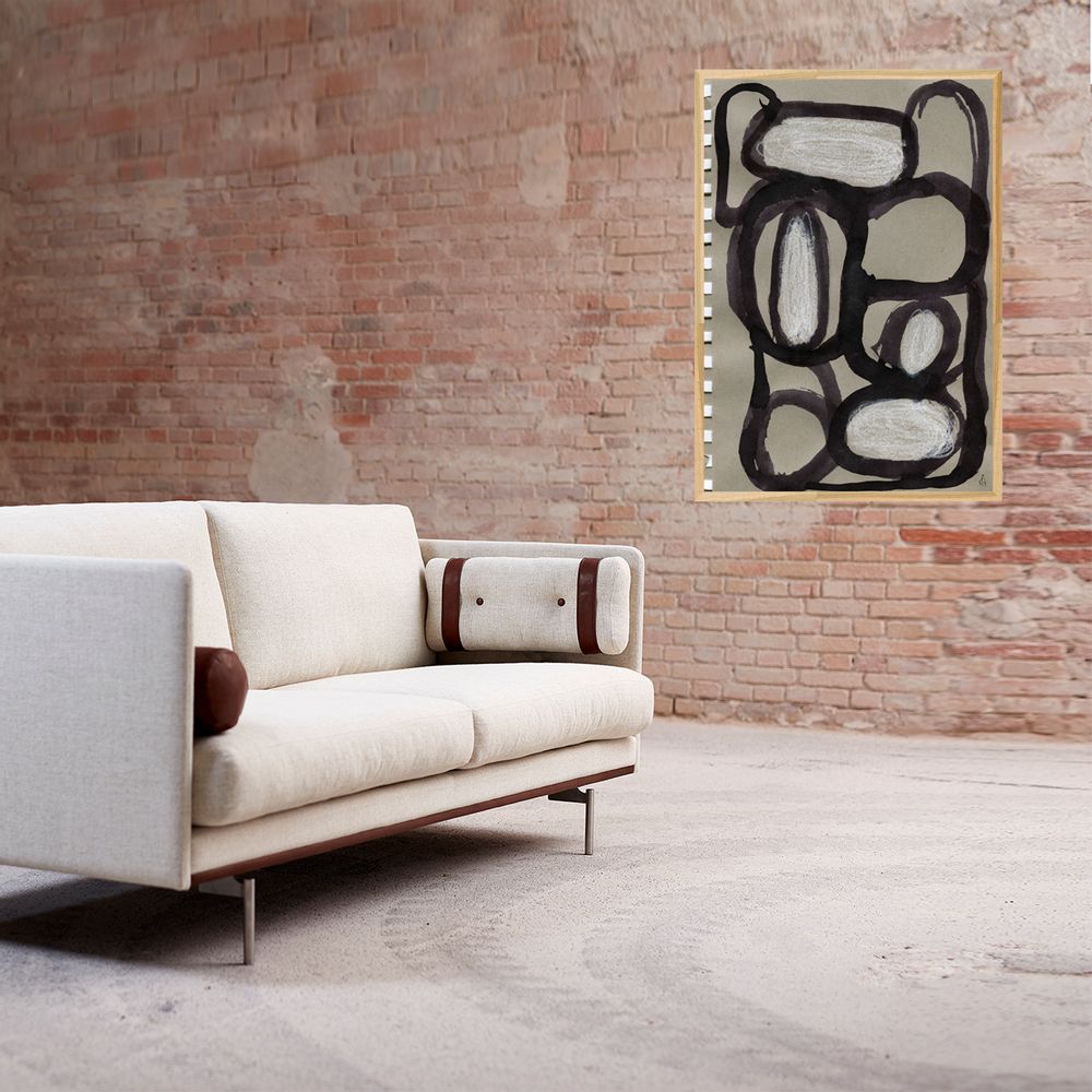 Affiches - Imprimé abstrait sur Grey Art - METTEHANDBERG ART PRINTS