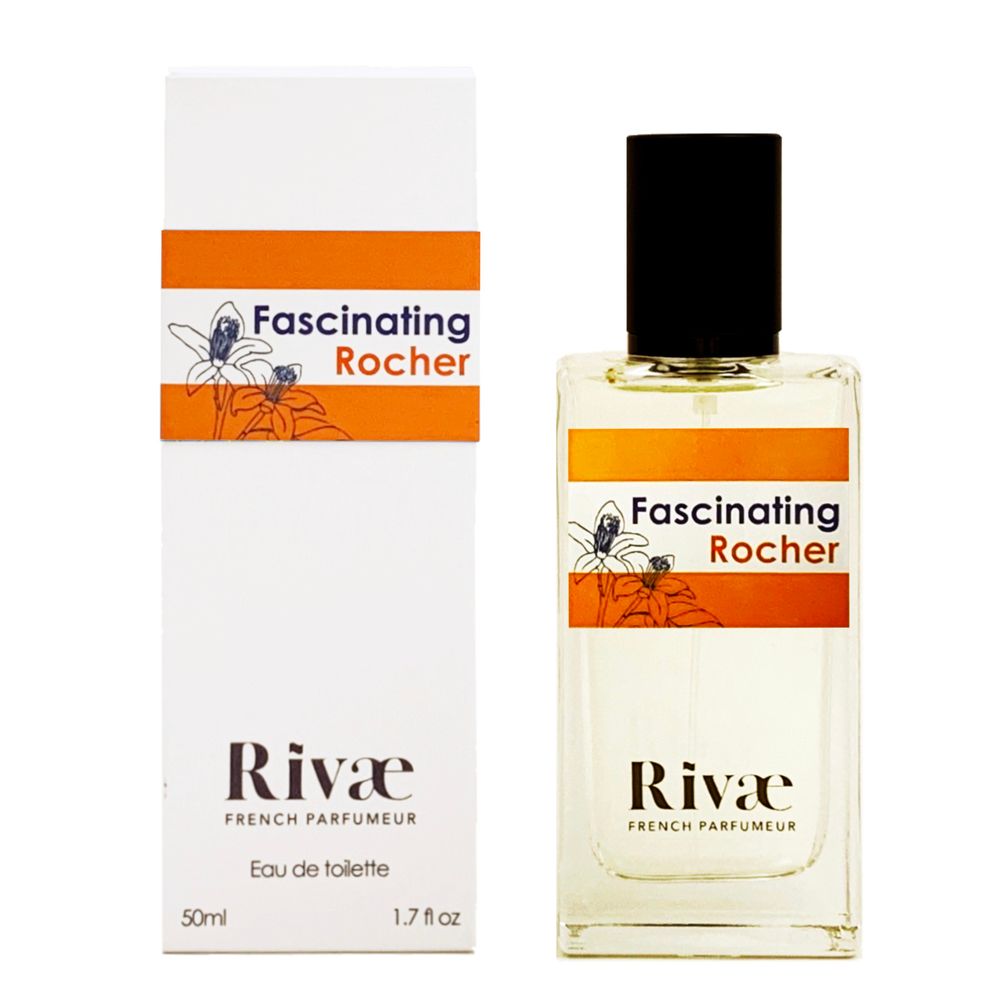 Parfums pour soi et eaux de toilette - Fascinating Rocher - Eau de toilette Agrumes et Fleur d'Oranger - RIVAE