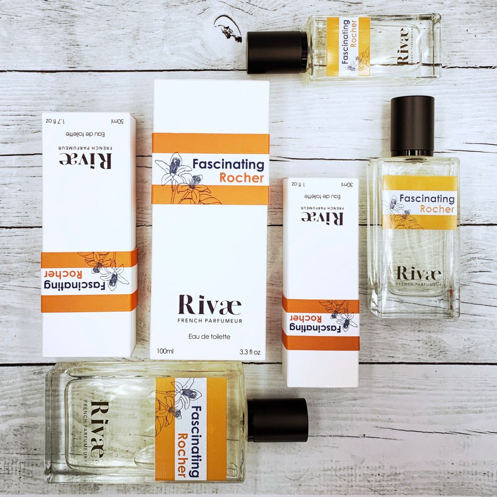 Parfums pour soi et eaux de toilette - Fascinating Rocher - Eau de toilette Agrumes et Fleur d'Oranger - RIVAE