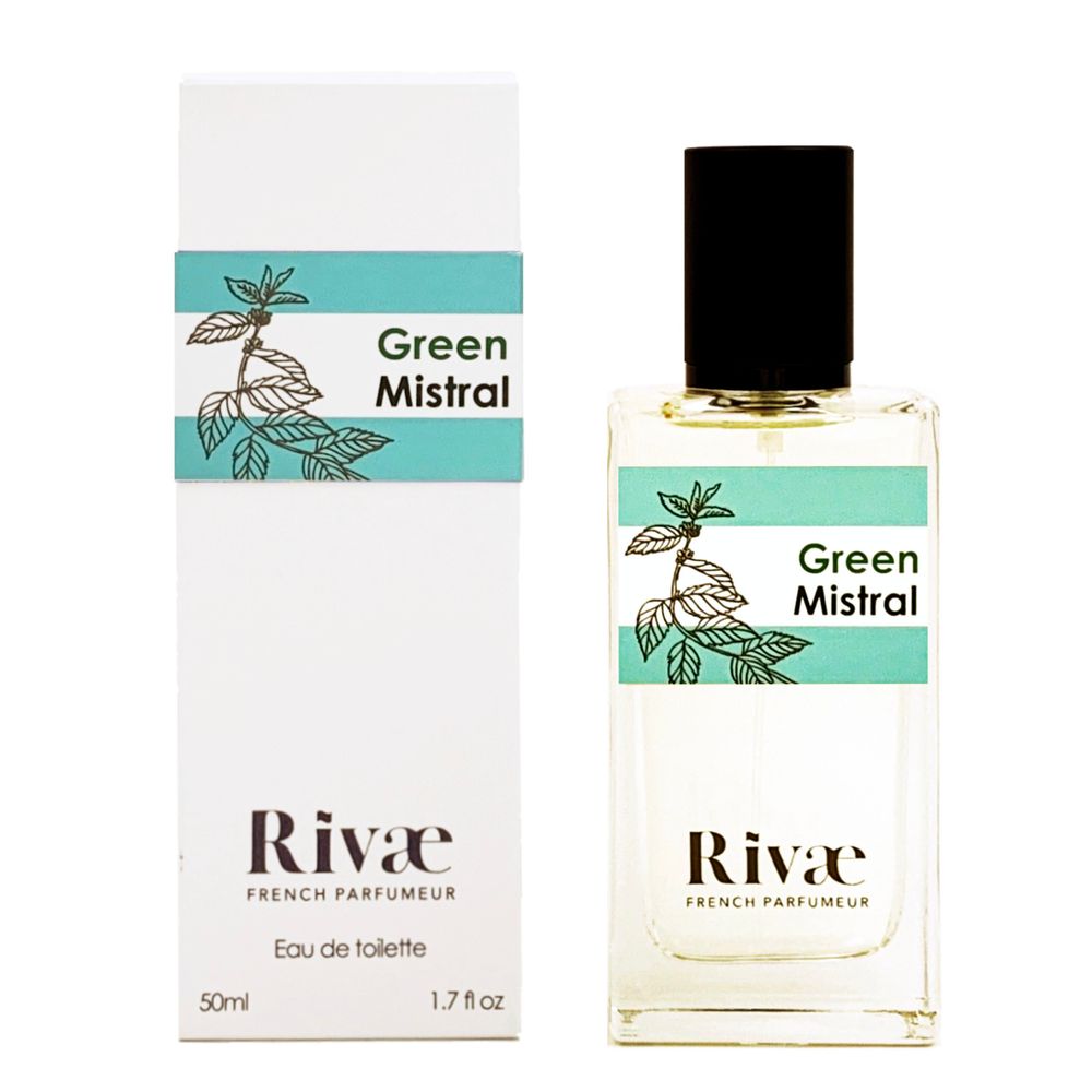 Parfums pour soi et eaux de toilette - Green Mistral - Eau de toilette Agrumes et Herbes Aromatiques - RIVAE