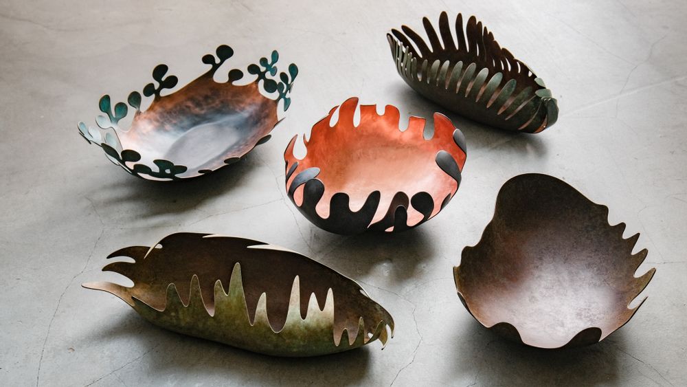 Artistic hardware - Decorative object The Concussion in the Back Garden - NEO-TAIWANESE CRAFTSMANSHIP