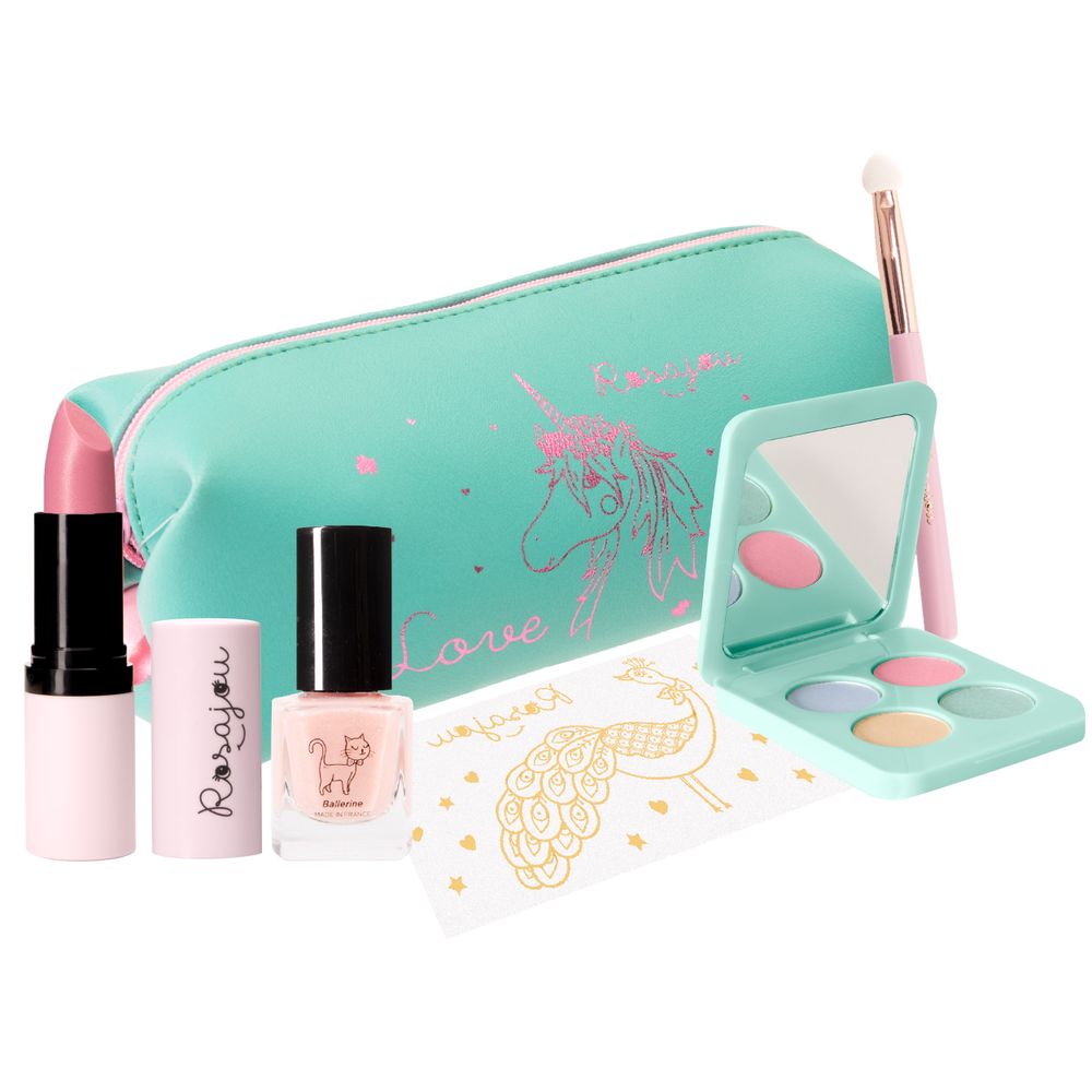 Vêtements enfants - Panoplie maquillage verte - ROSAJOU