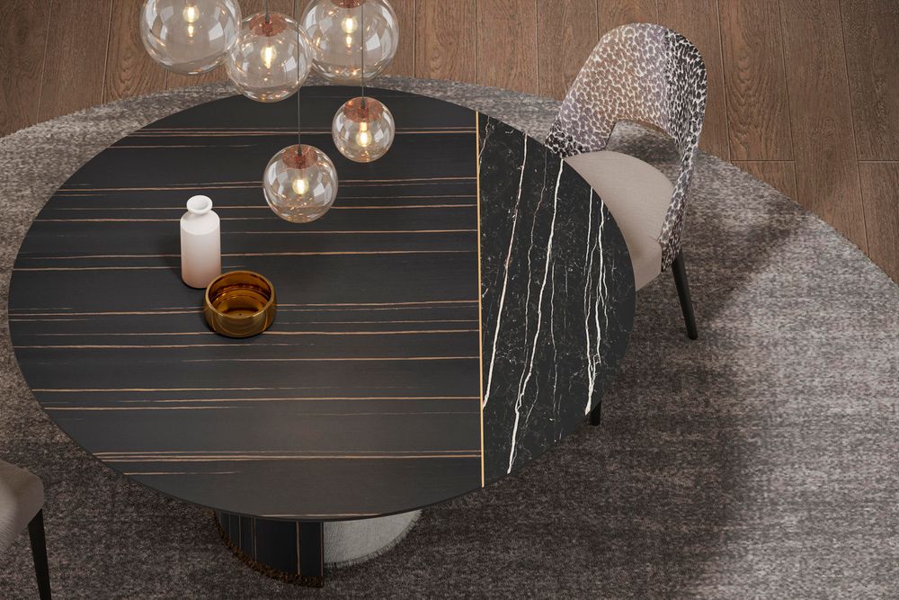 Tables Salle à Manger - Table ronde MEGAN - GUAL DESIGN