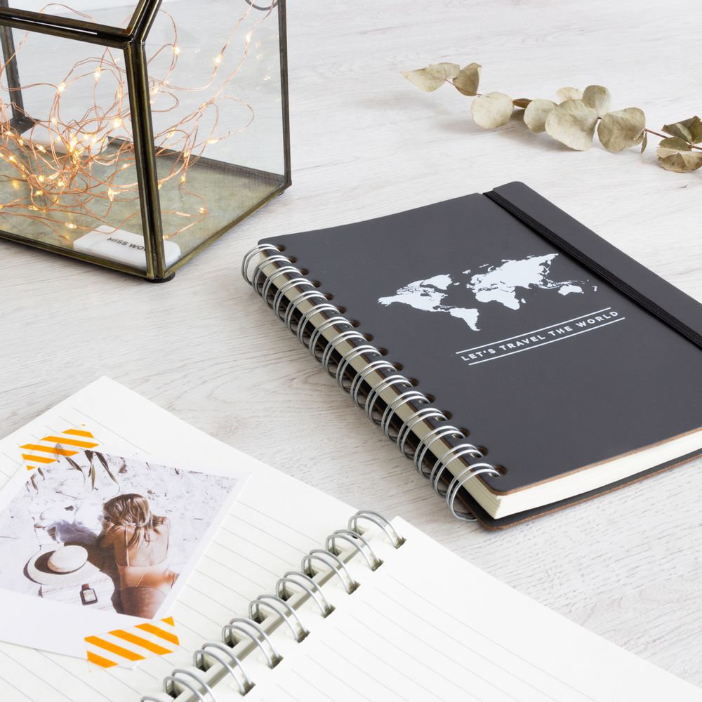 Petite maroquinerie - Notebook A5 - 100% cuir recyclé - MISS WOOD