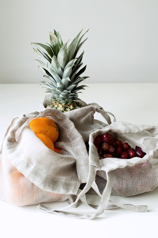 Meubles de cuisines - ORBIS set de sac éco-fruit&veg - LINOO