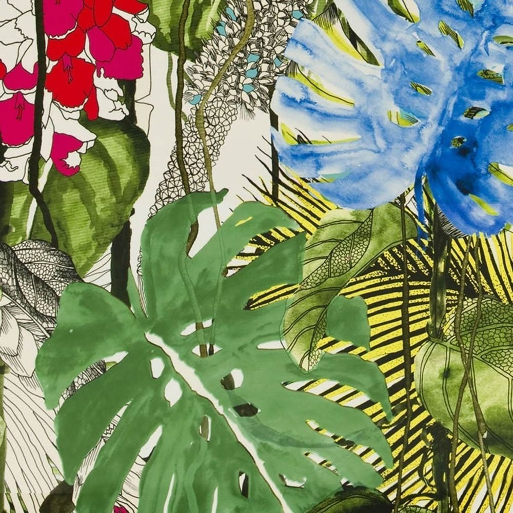 Upholstery fabrics - Jardin Exo'Chic Fabric - ETOFFE.COM