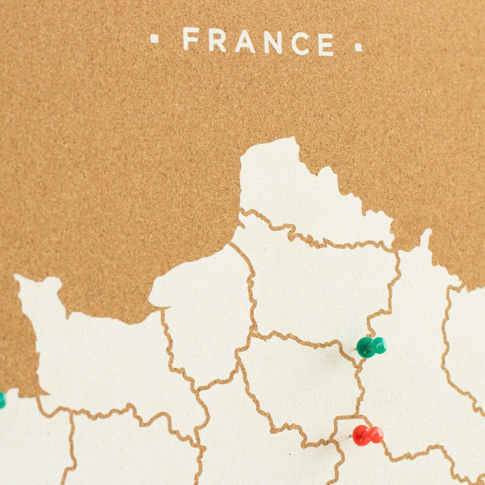 Other wall decoration - Woody Maps of Countries and Continents - Cork maps - MISS WOOD