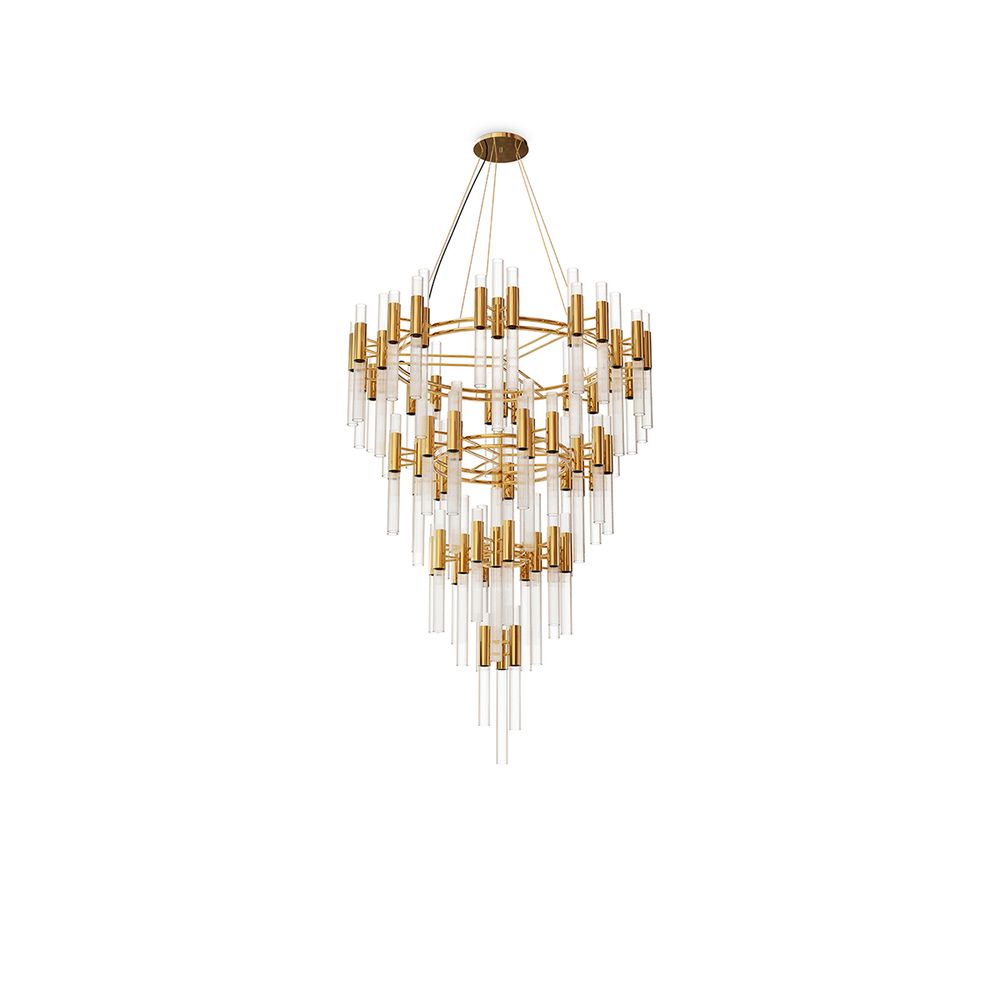 Aménagements pour bureau - Waterfall Chandelier - COVET HOUSE