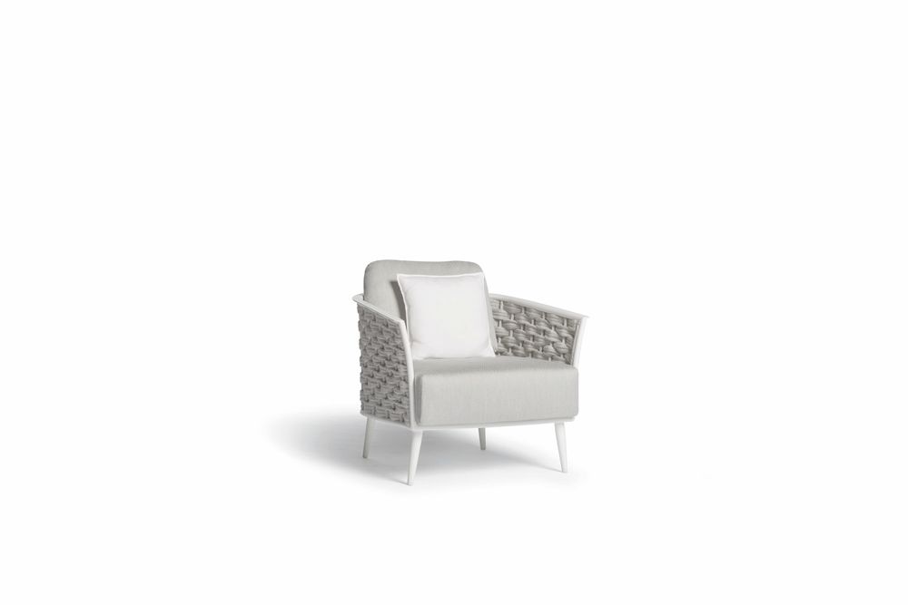 Lawn armchairs - Lounge chair Cascade, one seater sofa - MANUTTI