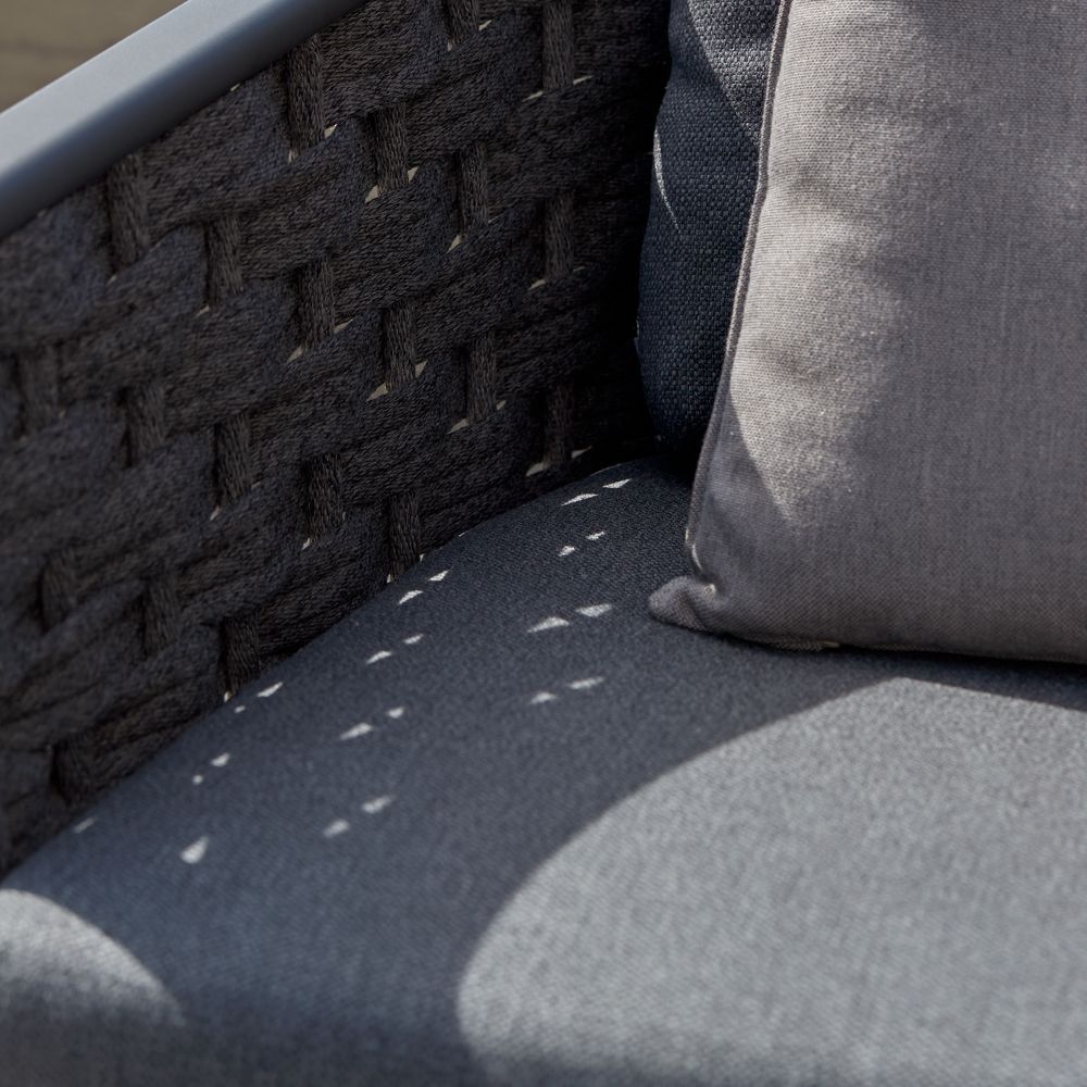 Lawn armchairs - Lounge chair Cascade, one seater sofa - MANUTTI