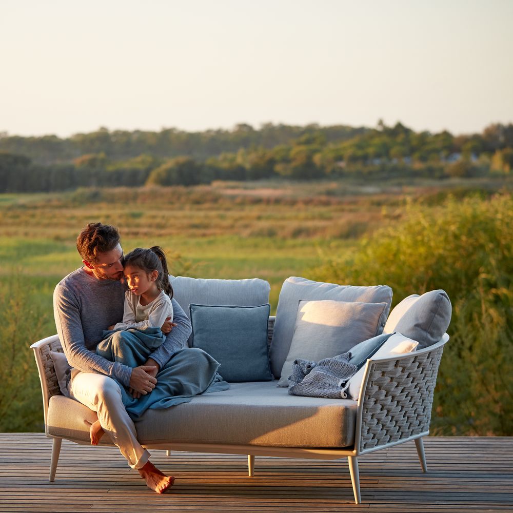 Fauteuils de jardin - Chaise longue, divan Cascade - MANUTTI
