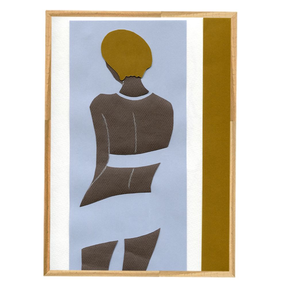 Affiches - Impression artistique Standing Girl - METTEHANDBERG ART PRINTS