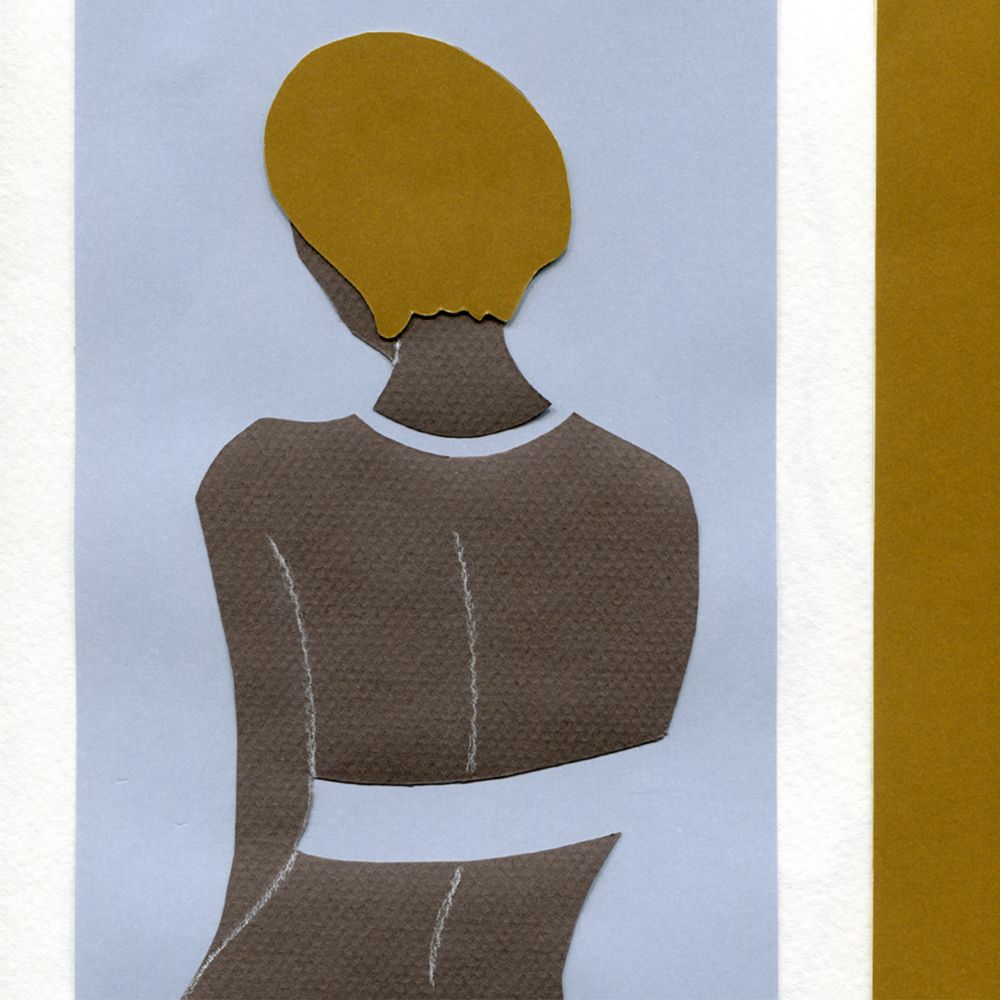 Affiches - Impression artistique Standing Girl - METTEHANDBERG ART PRINTS
