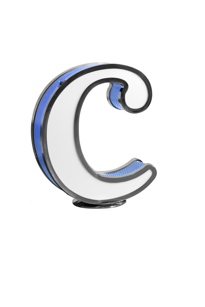 Children's lighting - LETTER C | Floor or Wall Lamp - CIRCU