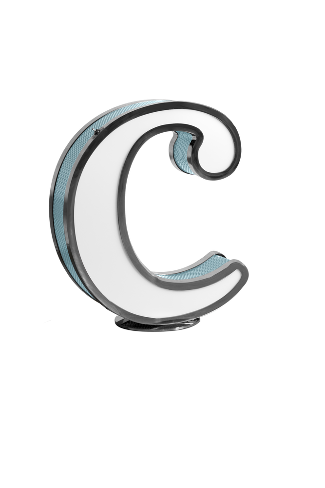 Children's lighting - LETTER C | Floor or Wall Lamp - CIRCU