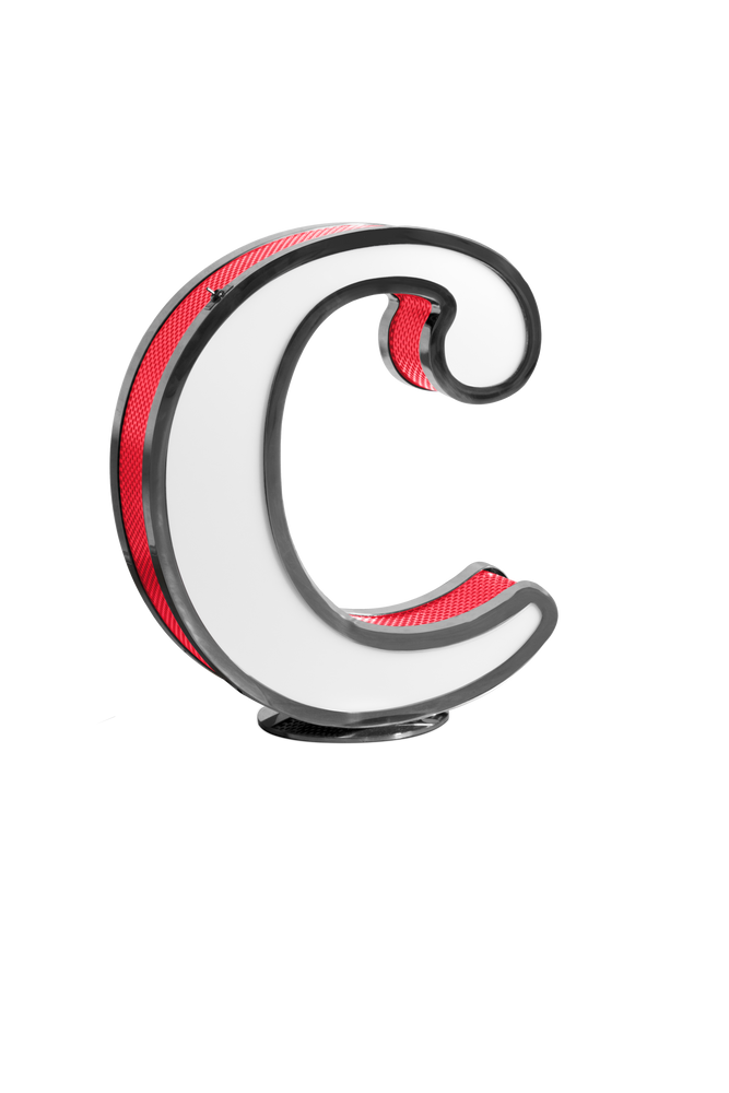 Children's lighting - LETTER C | Floor or Wall Lamp - CIRCU