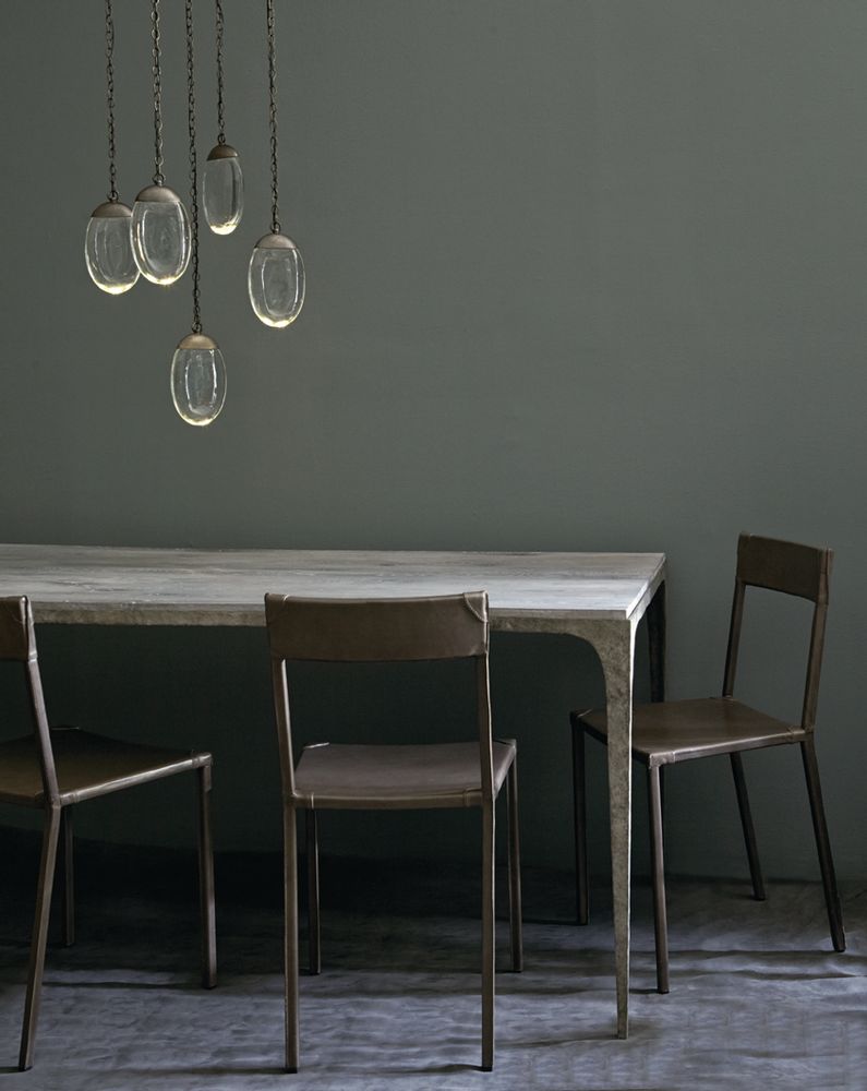 Hanging lights - celestial pebble chandelier round 5 - OCHRE