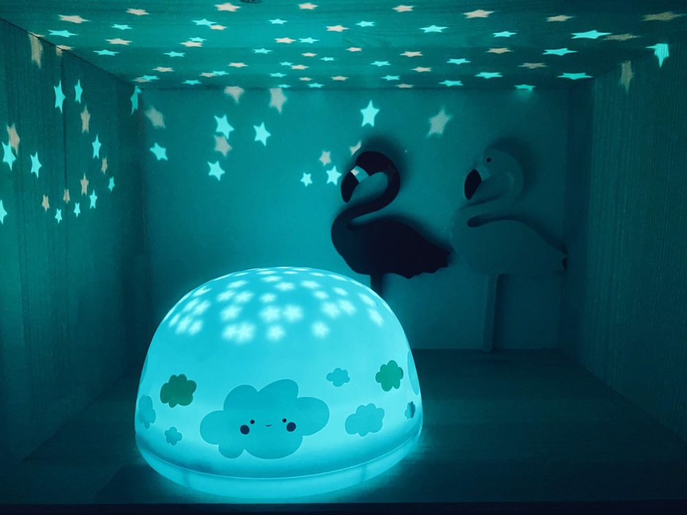 Cadeaux - Projecteur d'étoiles musicales - Blue Cloud - SOMESHINE