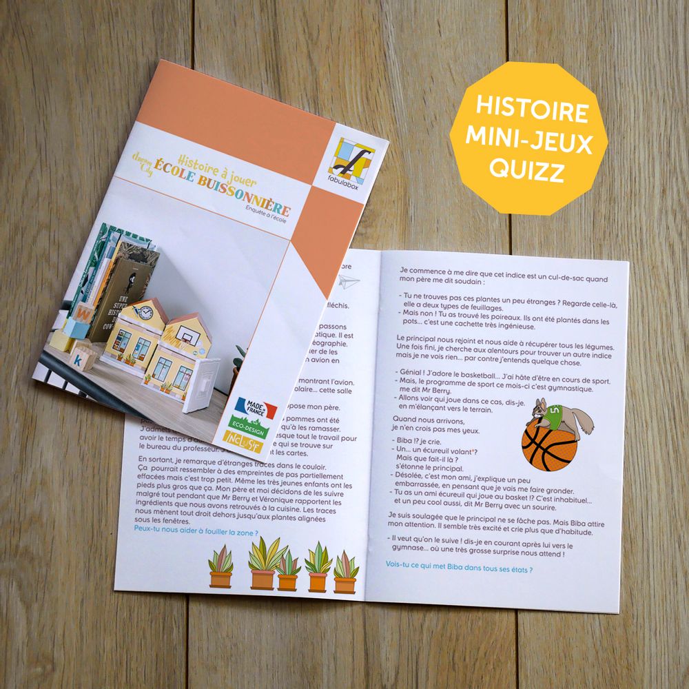 Toys - Child toy SCHOOL BUISSONNIERE - FABULABOX