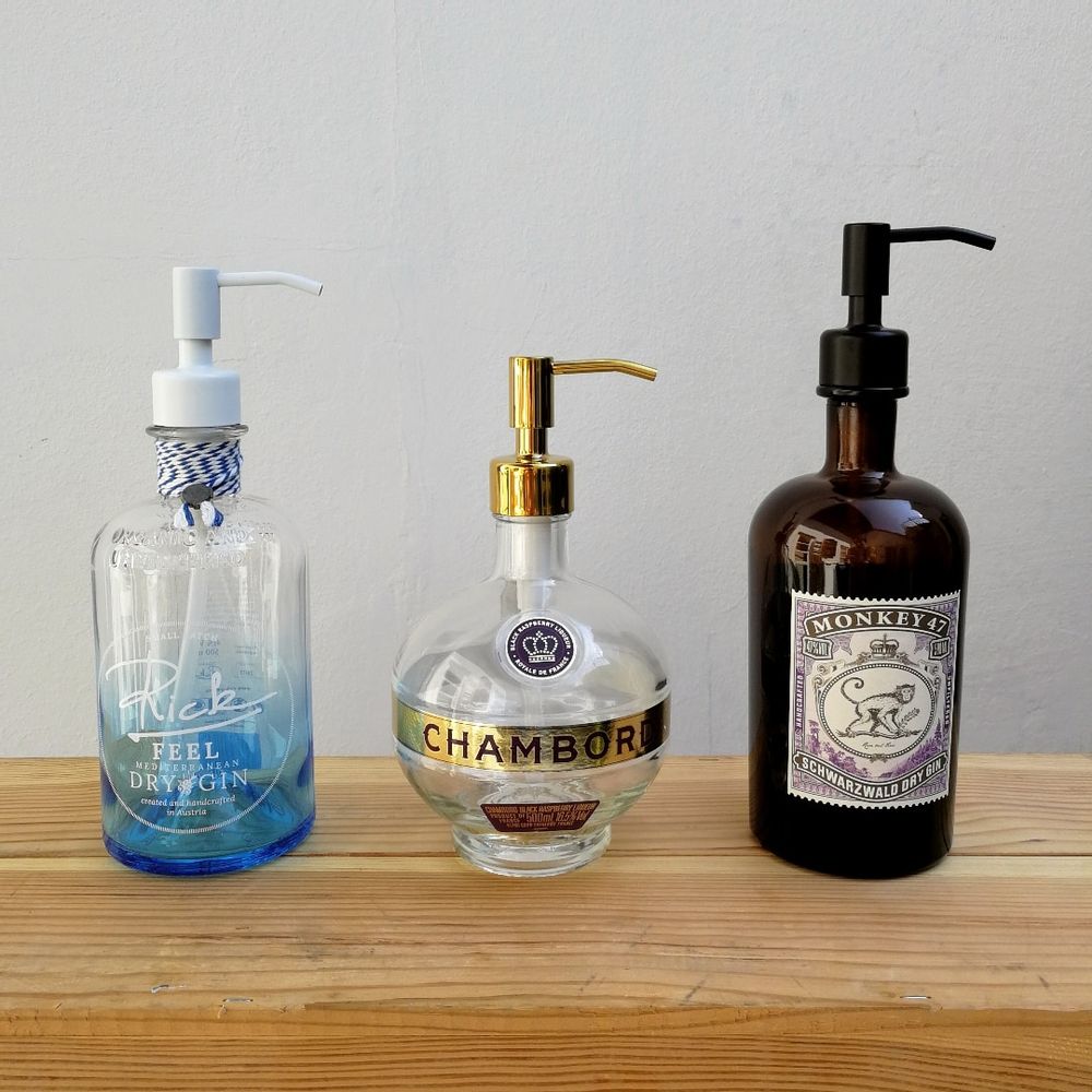 Bathroom equipment - Upcycling Soap Dispenser - OH INTERIOR DESIGN