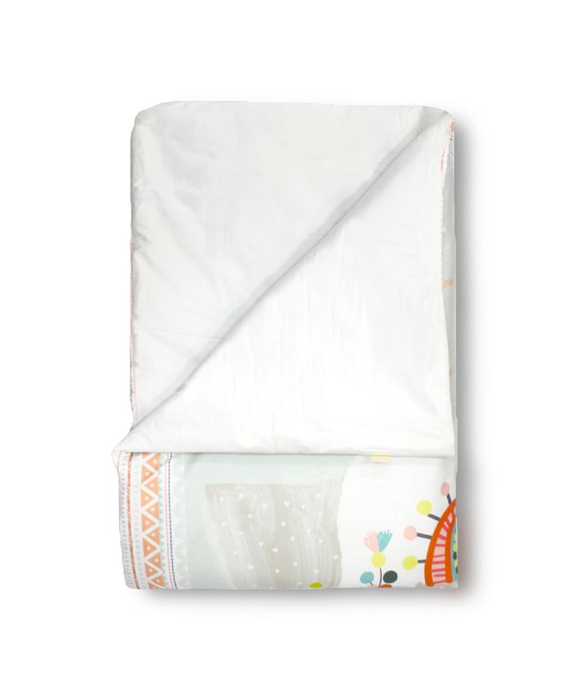 Linge de lit - CRIB BLANKET PRINTED WITH LLAMA MOTIF - PETIT ALO