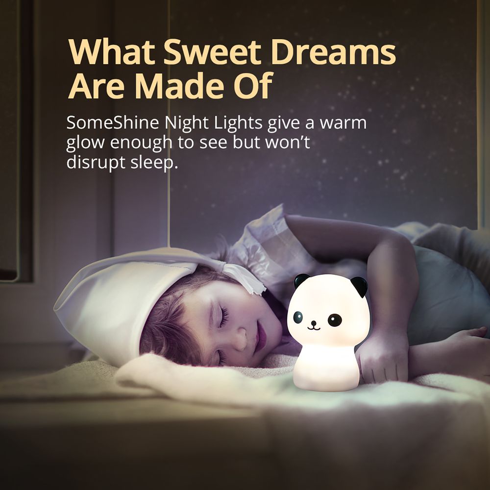 Gifts - USB Rechargeable Night Light - Panda - SOMESHINE