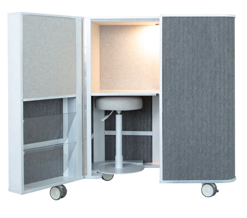 Mobilier et rangements pour bureau - Meuble Espace de bureau acoustique - EVAVAARADESIGN