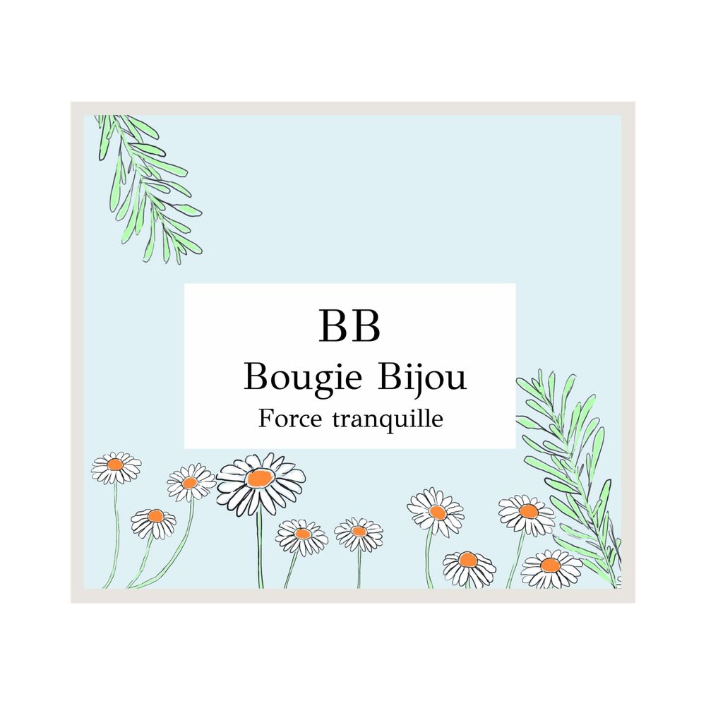 Bougies - Bougie Bijou Force tranquille - BOUGIE BIJOU
