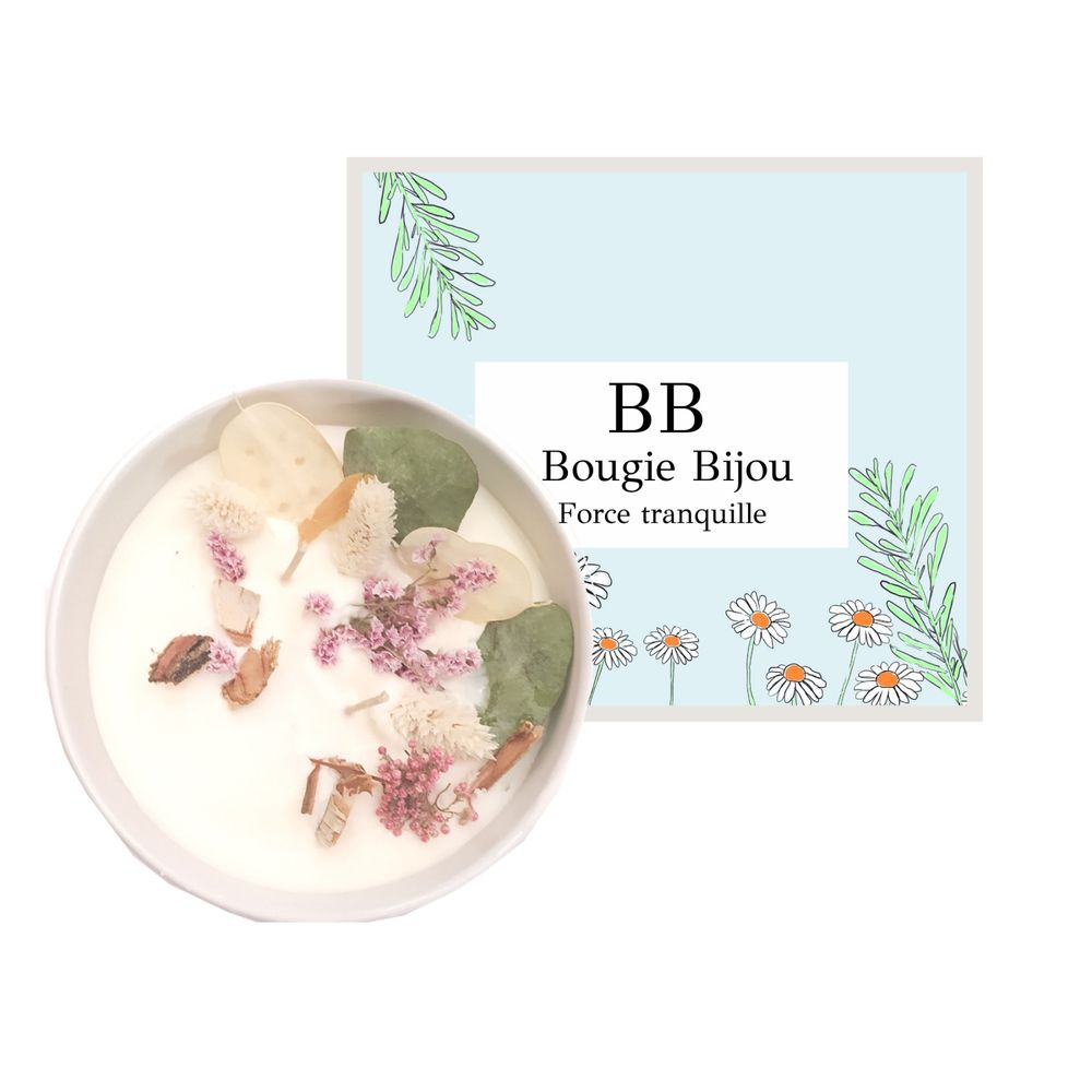Bougies - Bougie Bijou Force tranquille - BOUGIE BIJOU
